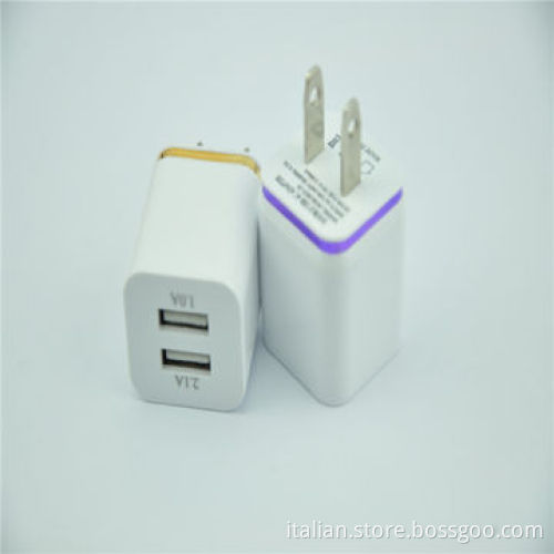 Wall Charger for iPhone/iPad, Bling Circle Design